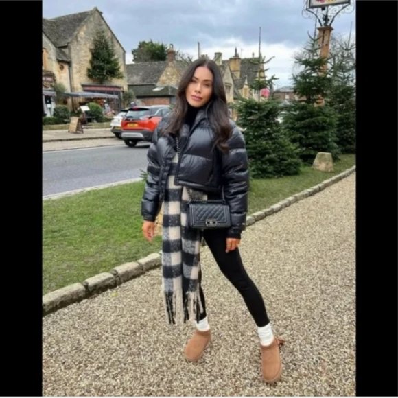 Zara Black Water Repellent Puffer Jacket Sz S, M NWT - Picture 3 of 10